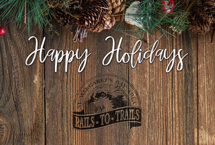 Holiday Greetings from the St. Margaret’s Bay Area Rails-to-Trails Association